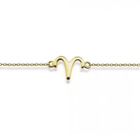 JWLS4U | Zodiac Sign Bracelets Gold 5
